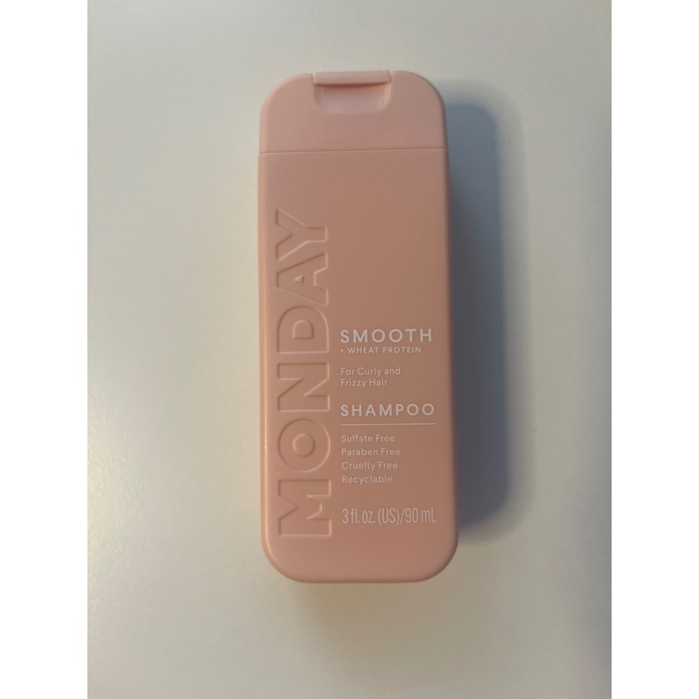 MONDAY Smooth + Wheat‎ Protein Shampoo 3 fl oz For Curly Frizzy Hair